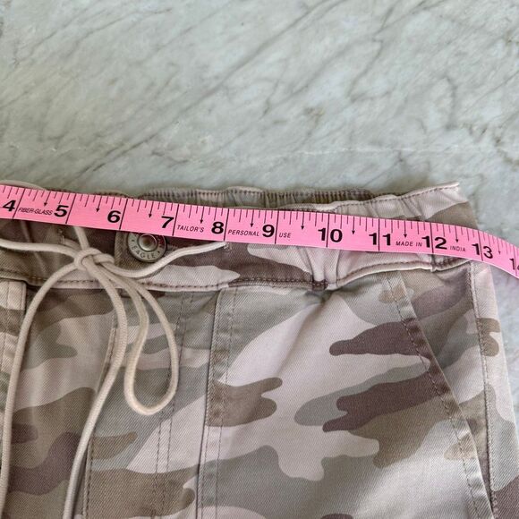 American Eagle Desert Camo Jogger Pants cotton blend Stretchy Camouflage 2 short - Picture 6 of 8